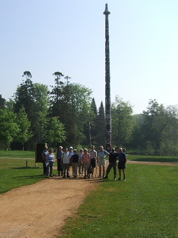 Totem Pole, Virginia Water, May 2008